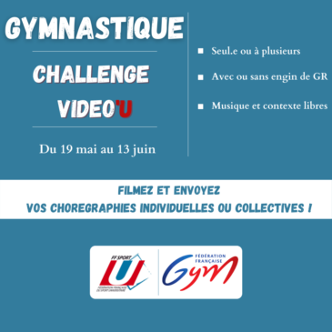 Challenge Vidéo’U Parkour GYMNASTIQUE RYTHMIQUE