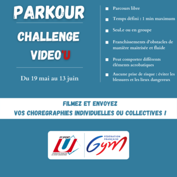 Challenge Vidéo’U Parkour GYMNASTIQUE