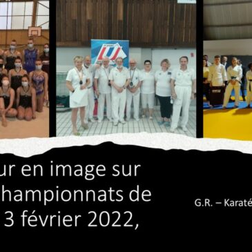 Résumé G.R. – Karaté – Natation 03/02/2022