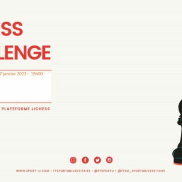 U’Chess Challenge 10 et 17 janvier 2023