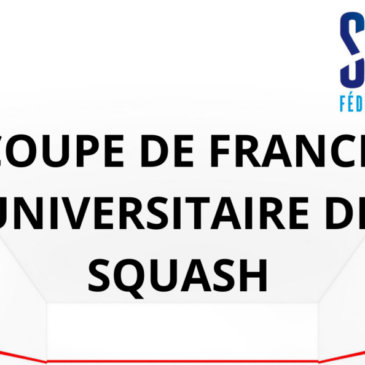 COUPE DE FRANCE UNIVERSITAIRE DE SQUASH