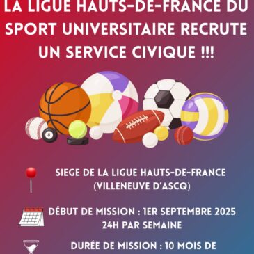 Service civique… La Ligue recrute