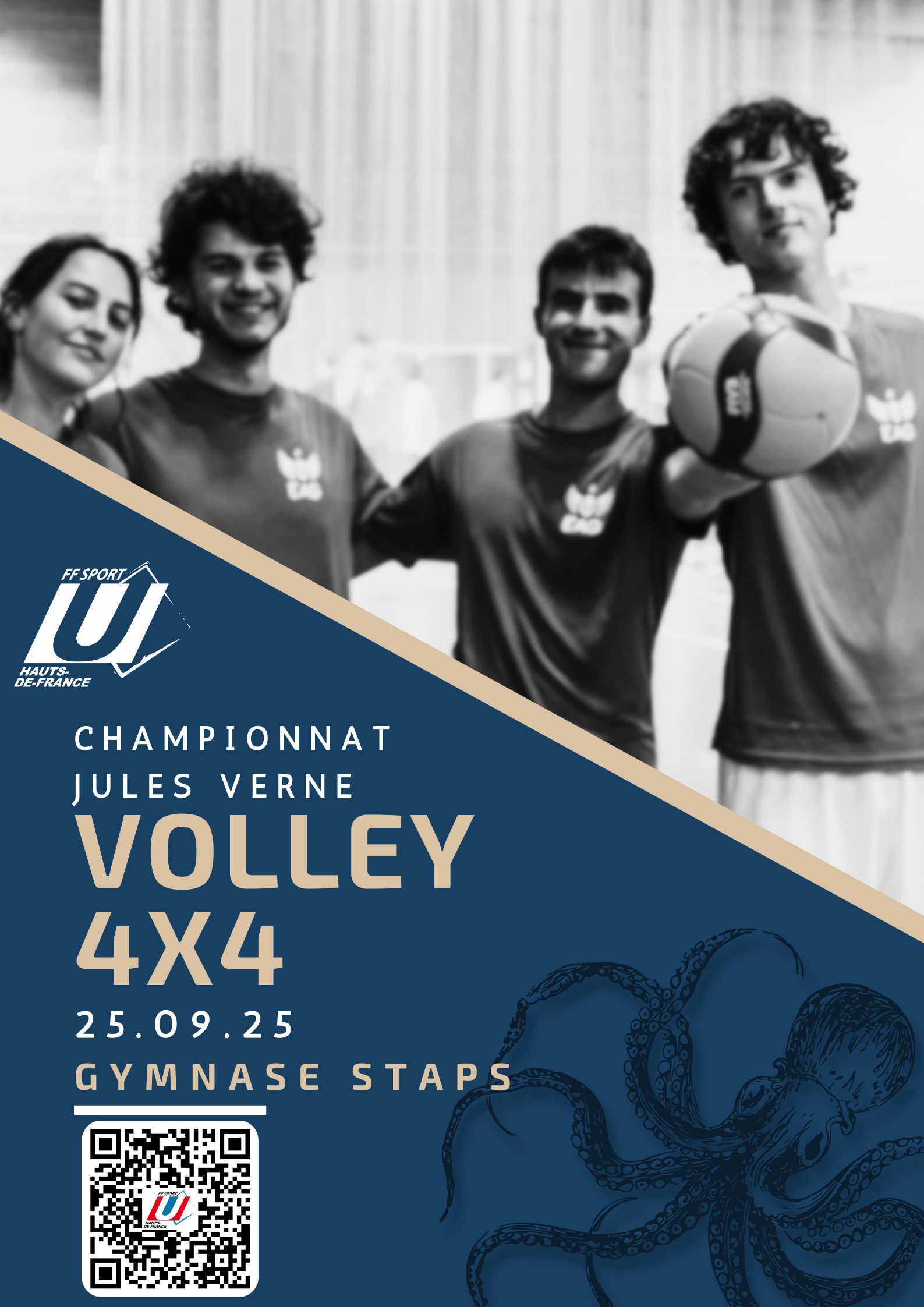 VOLLEY 4x4 @ Gymnase STAPS Amiens | Salouël | Hauts-de-France | France