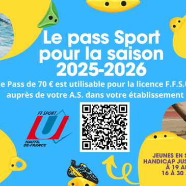 Le pass Sport reconduit pour la saison 2025-2026