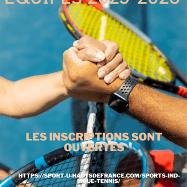 Inscriptions Tennis par Equipes 2025-2026
