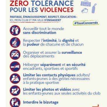 LES ENGAGEMENTS DES CLUBS POUR UN SPORT SÛR