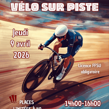Découvre le vélo sur piste avec la FFSU !