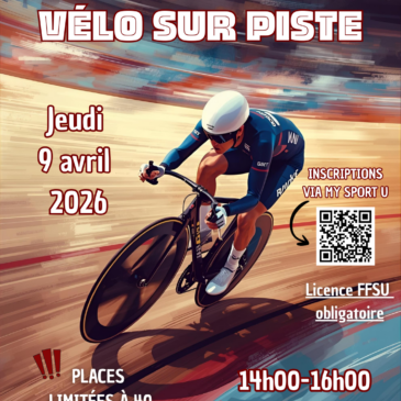 Découvre le vélo sur piste avec la FFSU !