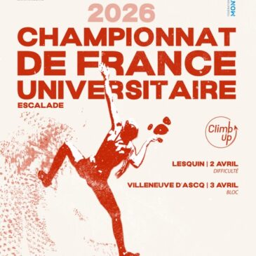 Live CF ESCALADE – 02 et 03 Avril 2026 –