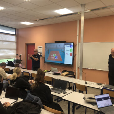 Formation d&rsquo;arbitres de volleyball en partenariat avec la ligue Hauts-de-France de volley