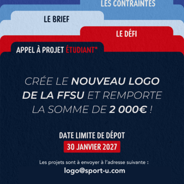 LA FFSU LANCE UN APPEL À PROJET ÉTUDIANT POUR LA CREATION DE SON FUTUR LOGO !